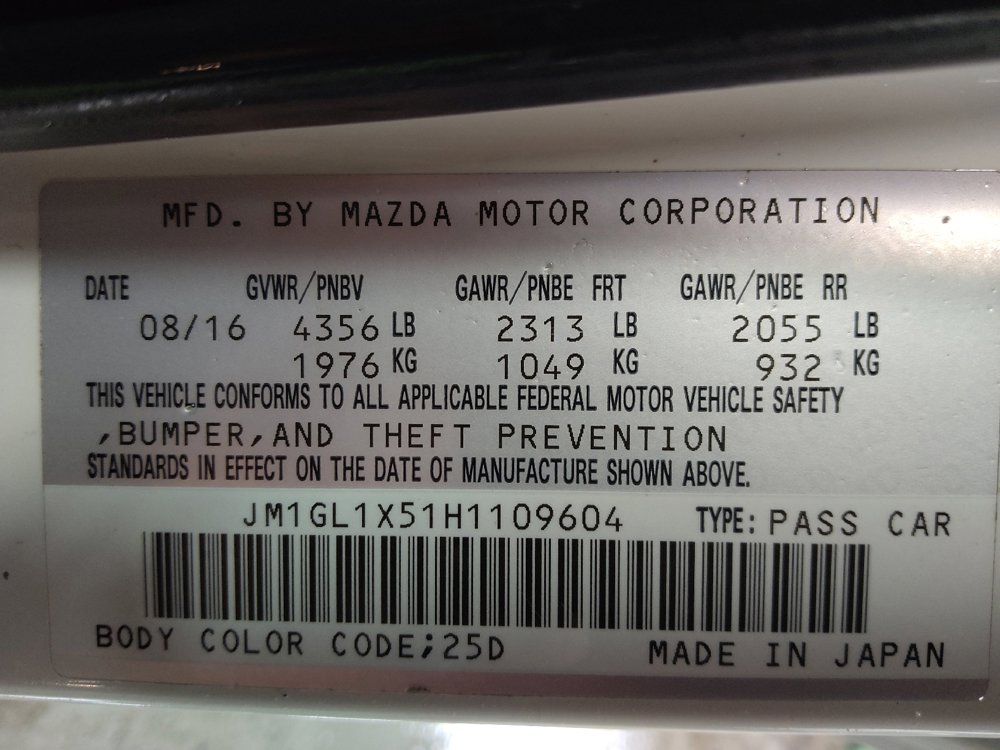 Used 2017 MAZDA MAZDA6 Grand Touring FWD image 33