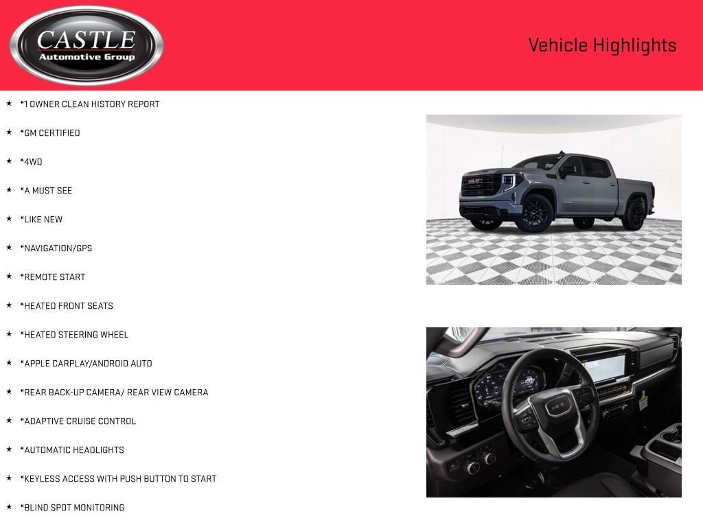 Certified 2024 GMC Sierra 1500 Elevation AWD/4WD image 3