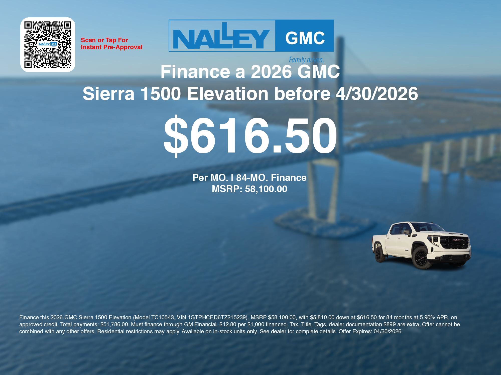 New 2026 GMC Sierra 1500 Elevation image 7