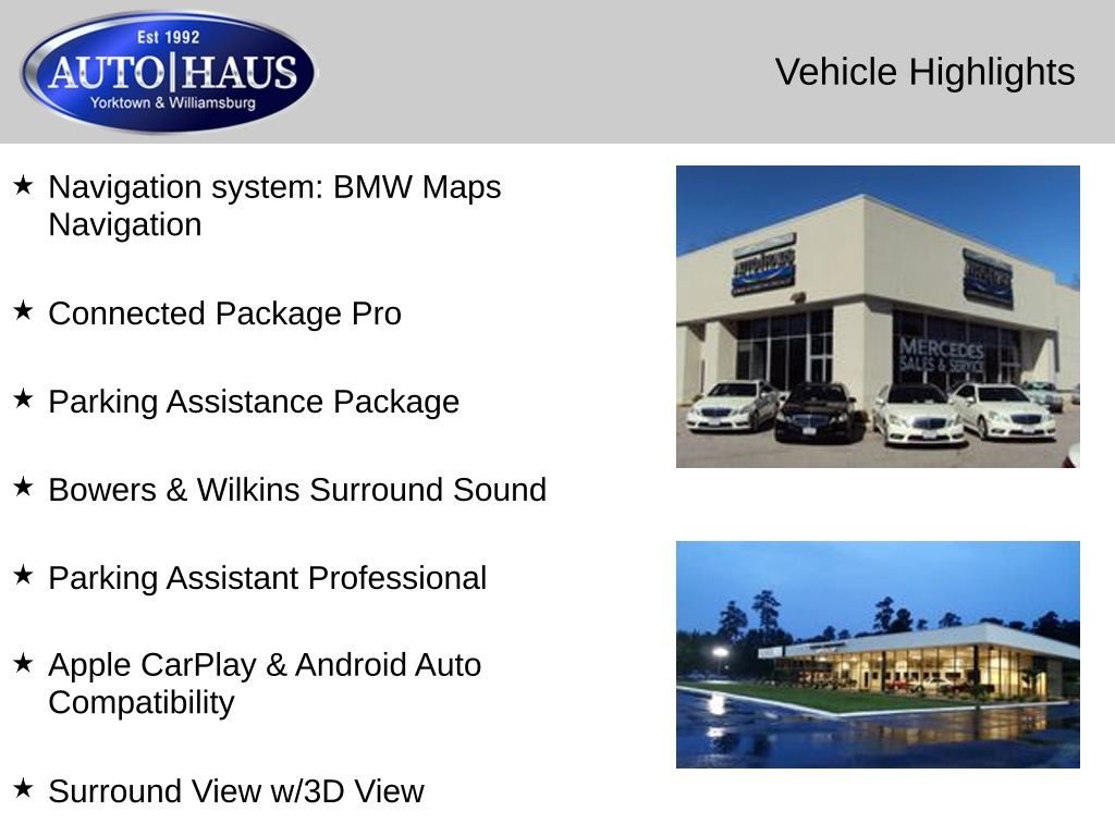 Used 2023 BMW 740i w/ Parking Assistance Package image 2