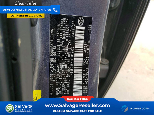 Used 2013 Toyota Avalon XLE Touring FWD image 16
