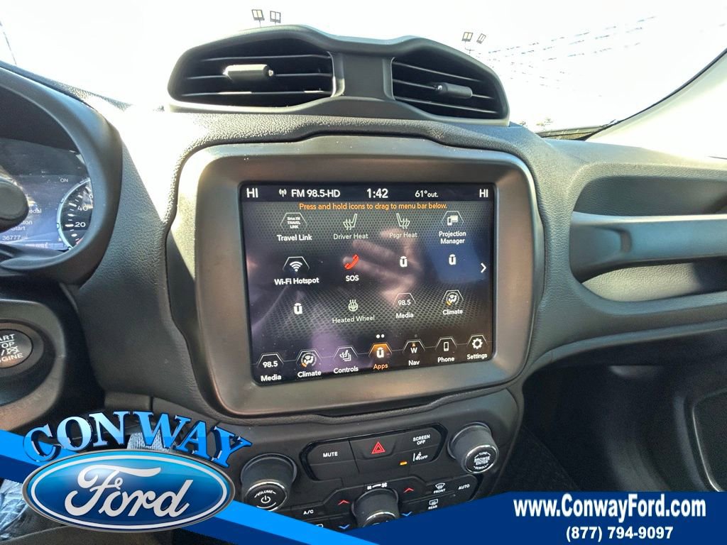 Used 2022 Jeep Renegade Limited w/ Sun, Sound & Wheels Group image 38