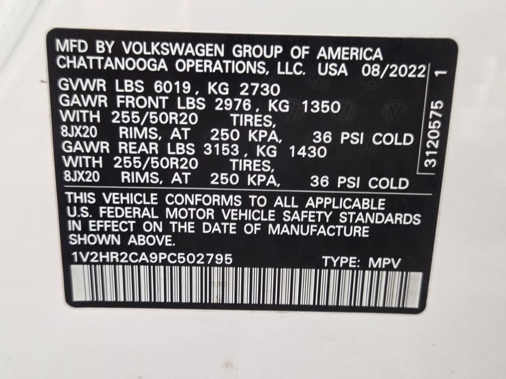 Used 2023 Volkswagen Atlas SE AWD/4WD image 33