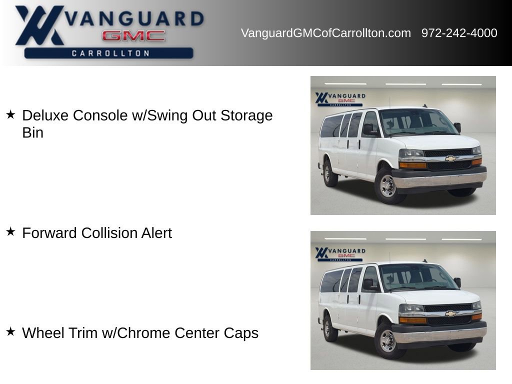 Used 2020 Chevrolet Express 3500 LT w/ LT Preferred Equipment Group RWD image 9