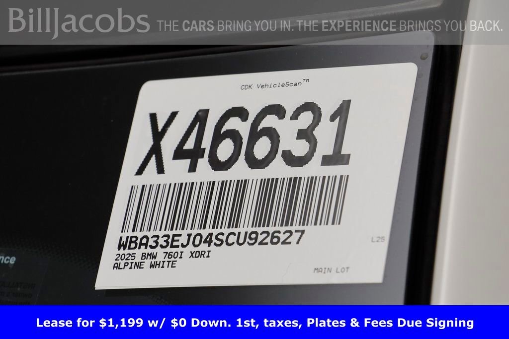 Certified 2025 BMW 760i xDrive w/ Executive Package image 28