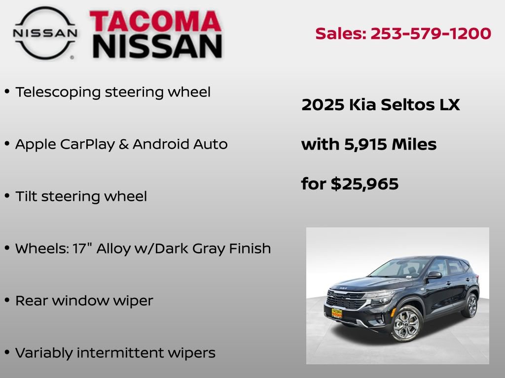 Used 2025 Kia Seltos LX AWD/4WD image 12