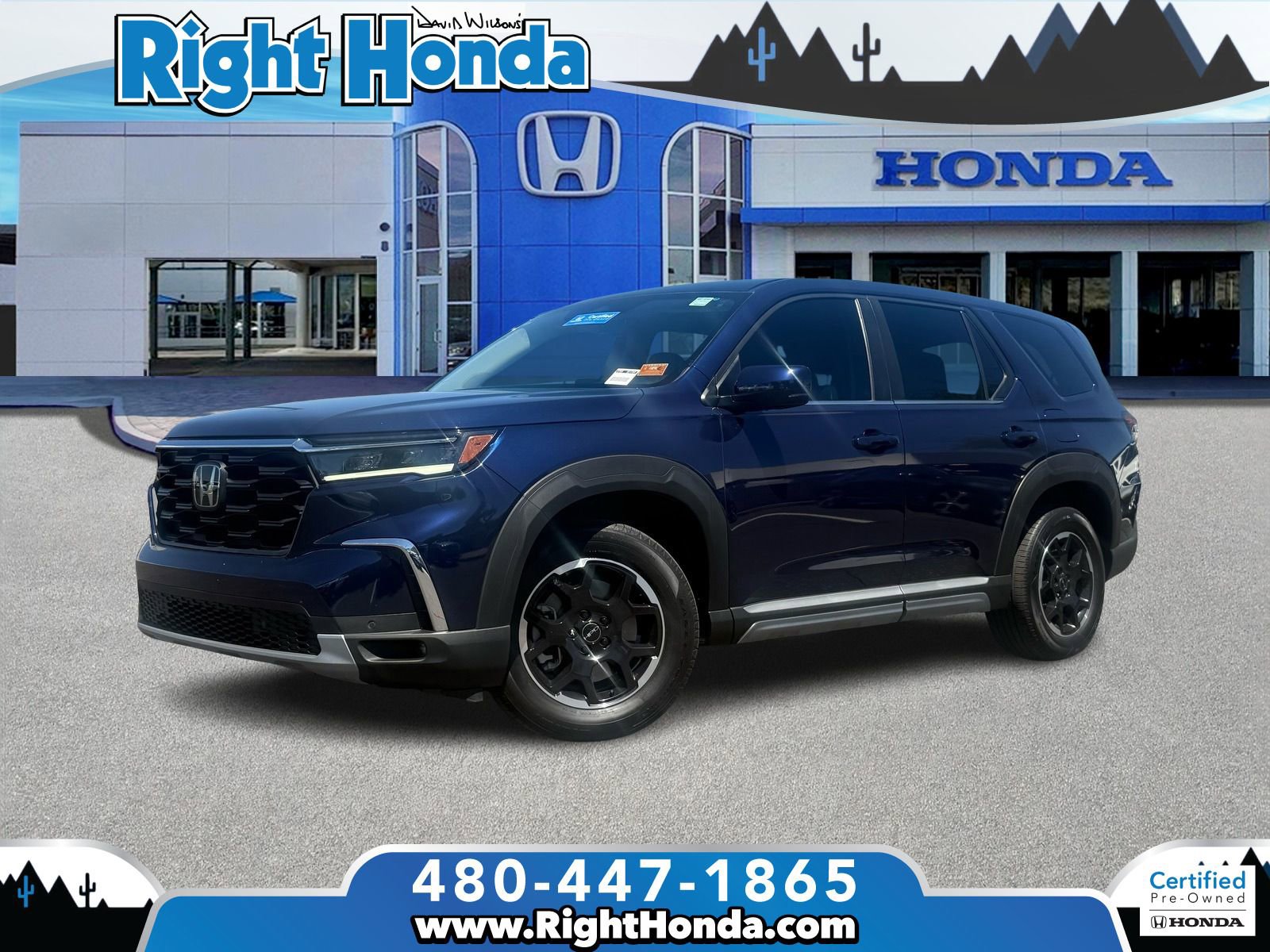 Certified 2025 Honda Pilot EX-L image 1