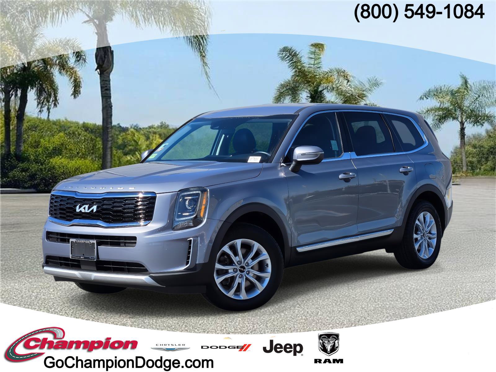 Used 2022 Kia Telluride LX AWD/4WD image 1