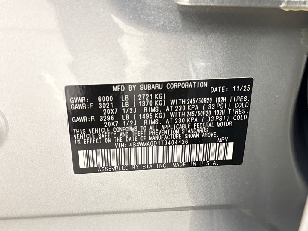 New 2026 Subaru Ascent Limited image 31