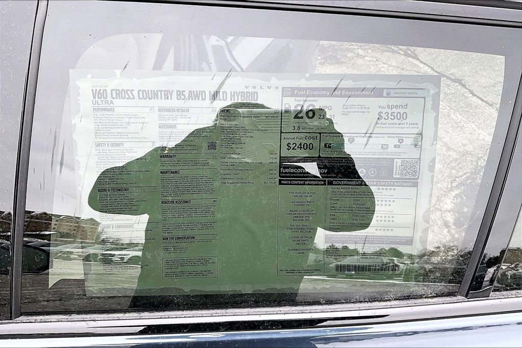 New 2026 Volvo V60 B5 Cross Country Ultra w/ Protection Package Premier image 14