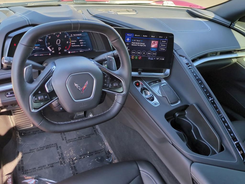 Used 2021 Chevrolet Corvette Stingray Preferred Cpe w/ Chrome Exterior Badge Package image 12