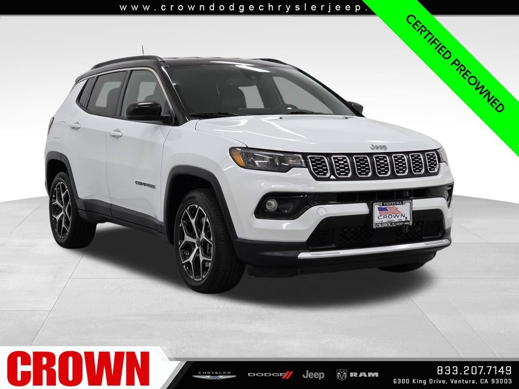 Certified 2025 Jeep Compass Limited