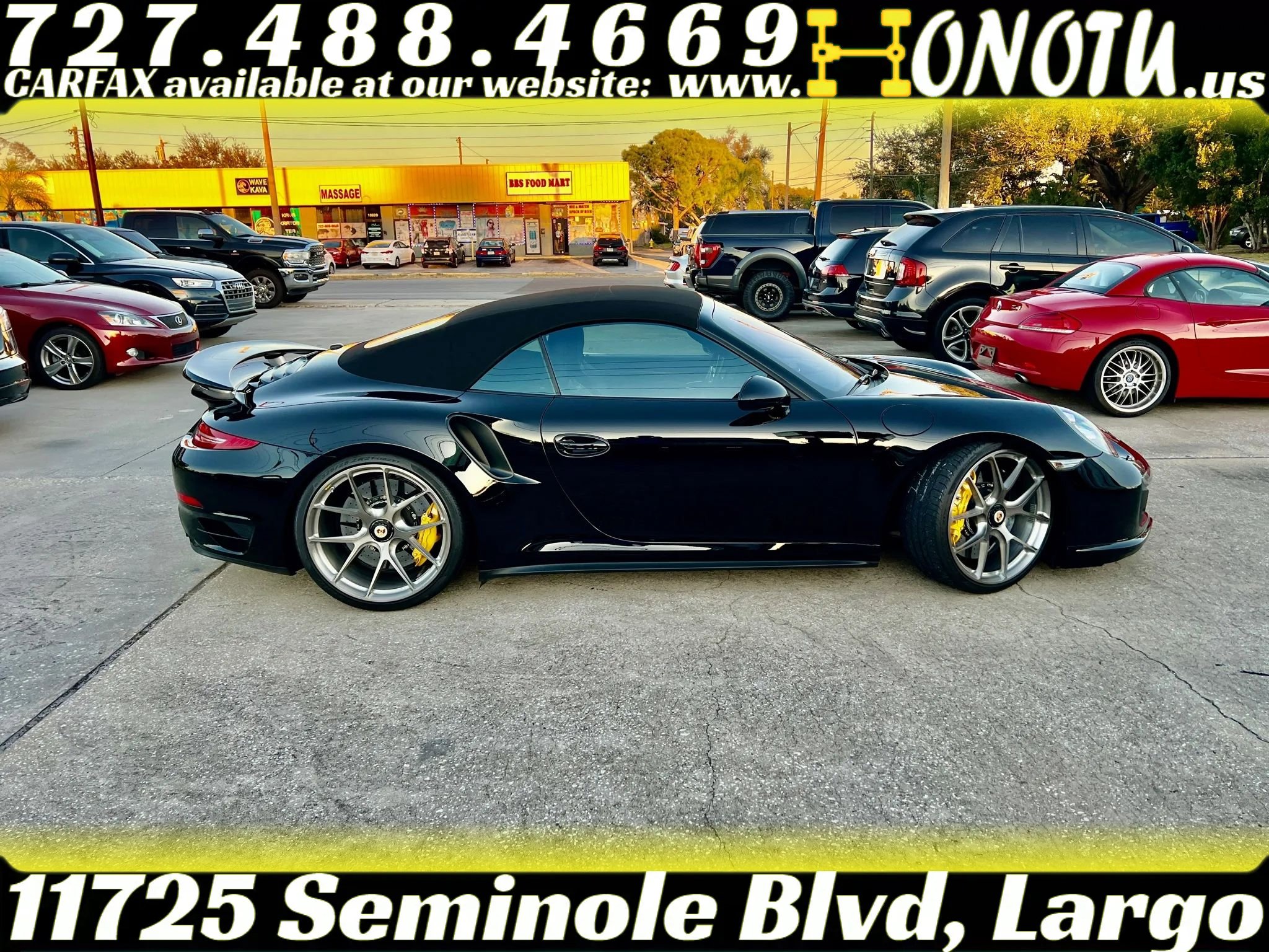 Used 2015 Porsche 911 Turbo S AWD/4WD image 28