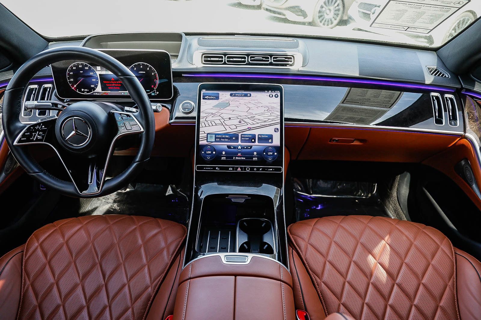 Certified 2022 Mercedes-Benz S 580 4MATIC Sedan w/ Rear Seat Package image 10