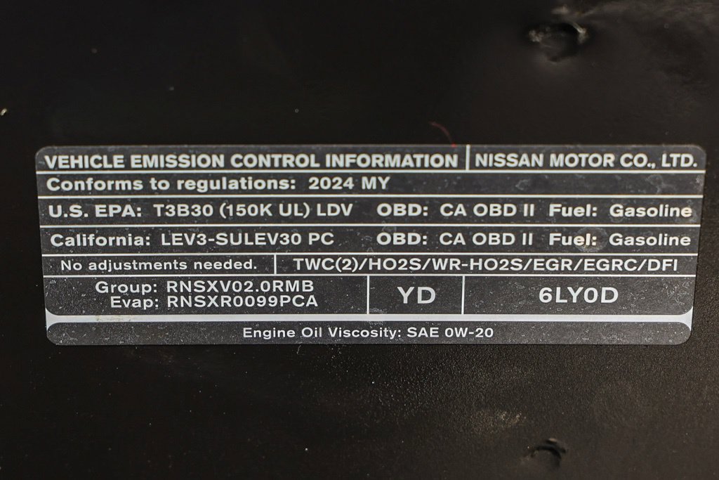 Used 2024 Nissan Sentra SV w/ All-Weather Package FWD image 33