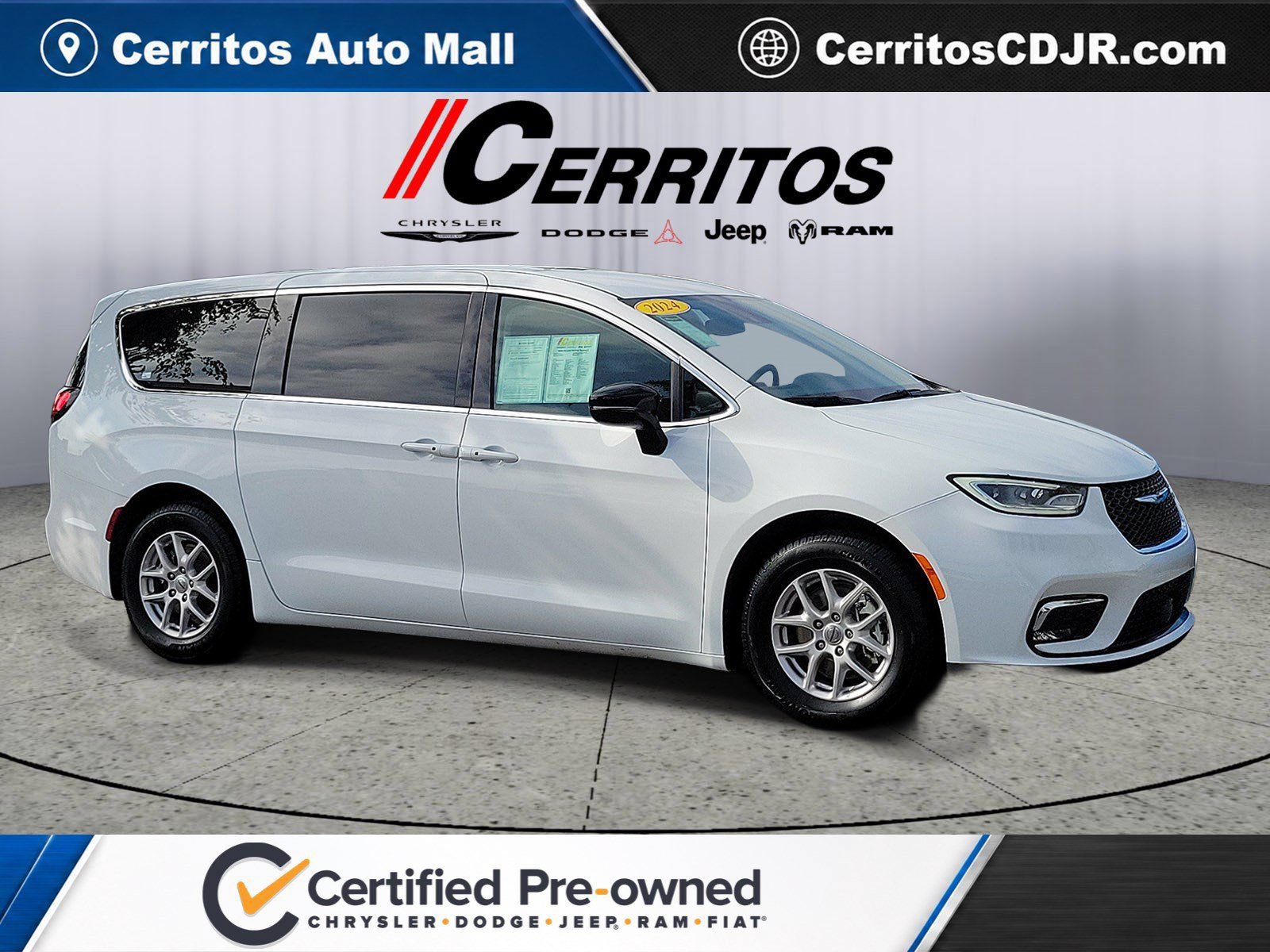 Certified 2024 Chrysler Pacifica Touring-L FWD video 1