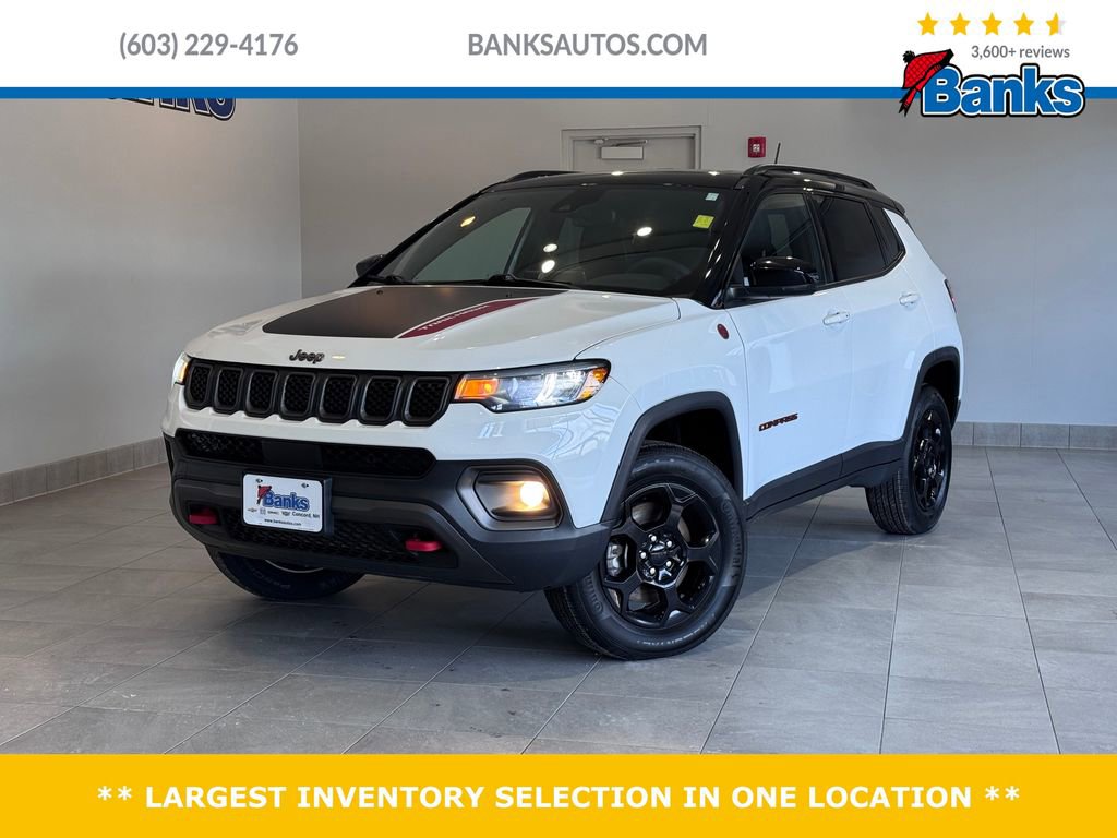 Used 2023 Jeep Compass Trailhawk w/ Sun and Sound Group image 1