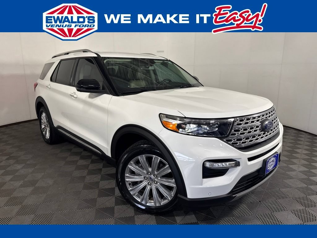 Certified 2020 Ford Explorer Limited w/ Class III Trailer Tow Package