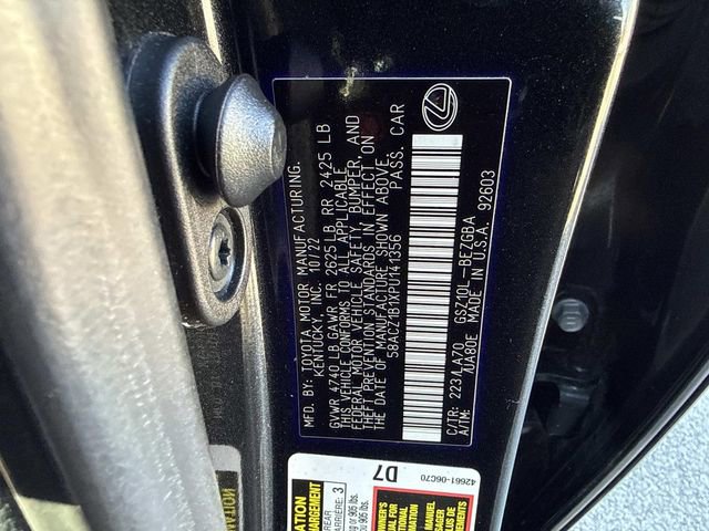 Used 2023 Lexus ES 350 w/ Accessory Package (Z1) image 30