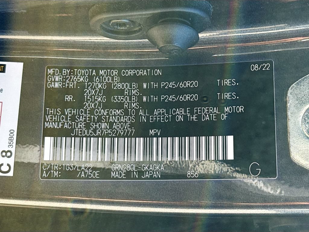 Used 2023 Toyota 4Runner Limited RWD image 35
