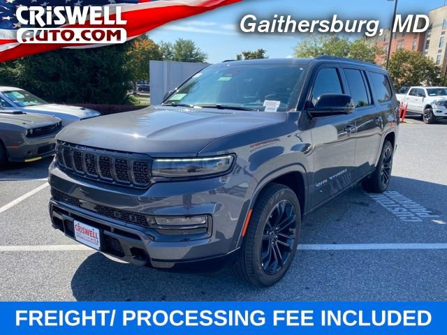 New 2023 Jeep Grand Wagoneer L Series III w/ Quick Order Packagew 28T image 1