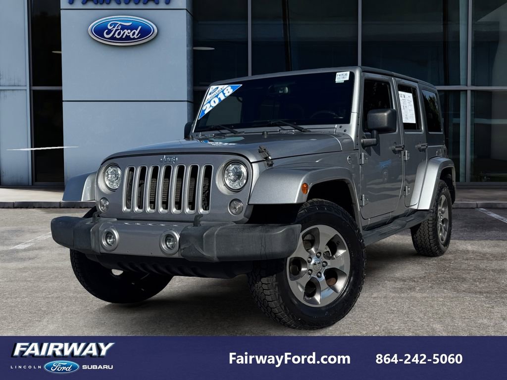 Used 2018 Jeep Wrangler Unlimited Sahara image 1