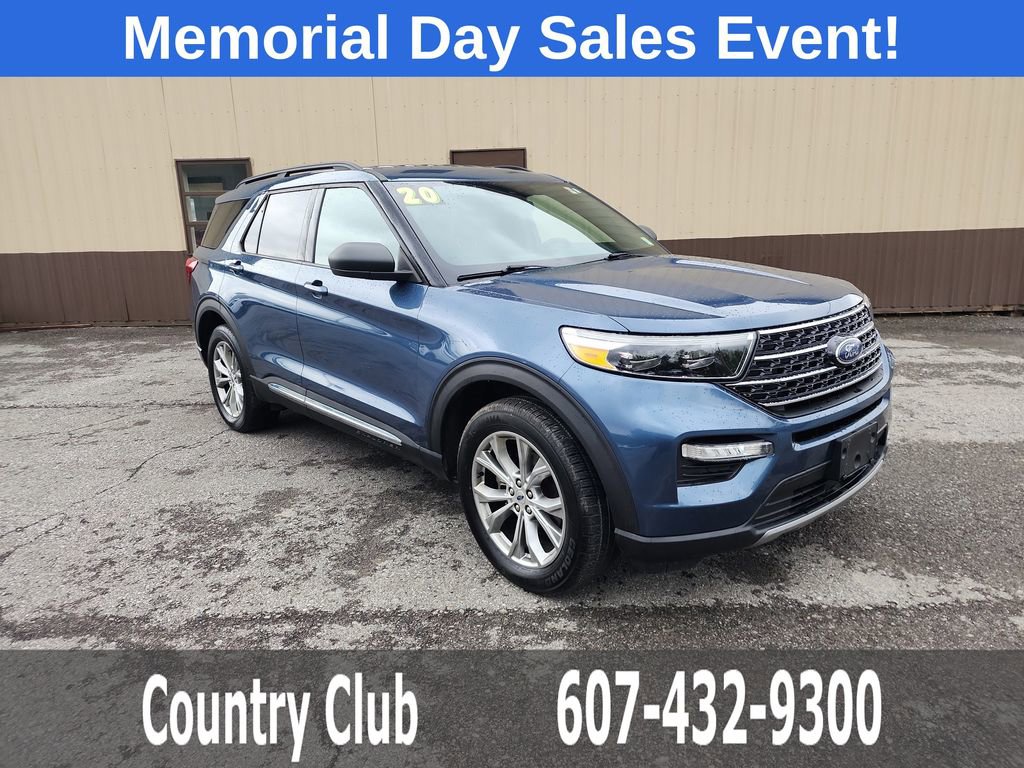 Used 2020 Ford Explorer XLT w/ Equipment Group 202A AWD/4WD image 1