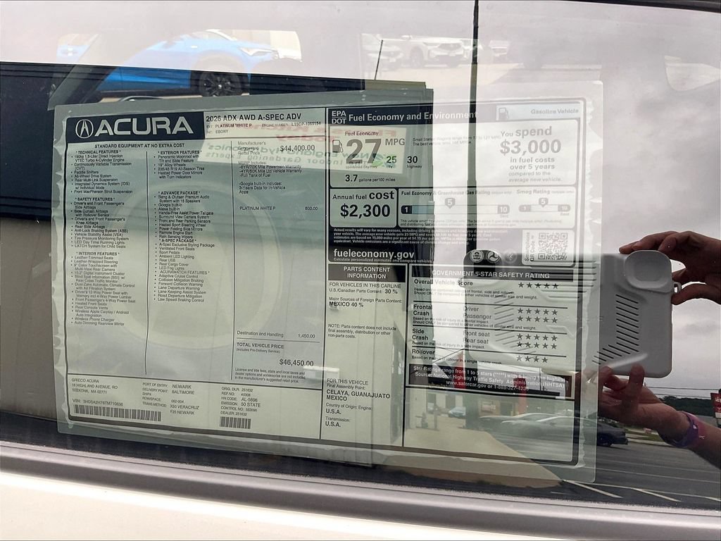 New 2026 Acura ADX A-Spec w/ Advance Package AWD/4WD image 14