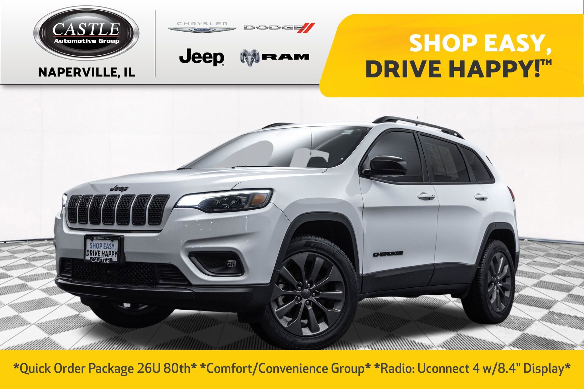 Used 2021 Jeep Cherokee Latitude Lux 80th Anniv w/ Quick Order Package 26U 80TH image 1