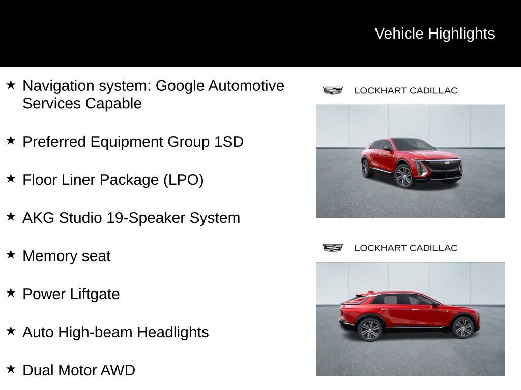 New 2025 Cadillac Lyriq Luxury image 10