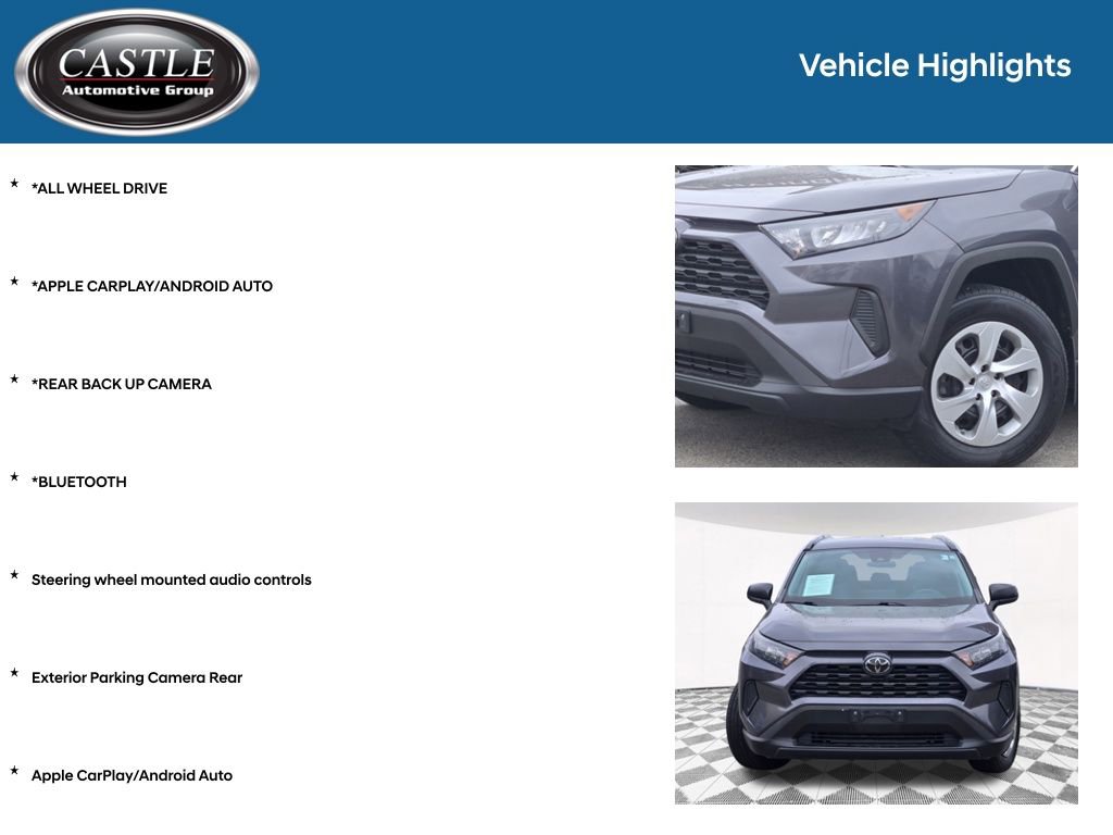 Used 2020 Toyota RAV4 LE w/ All Weather Liner Package image 3