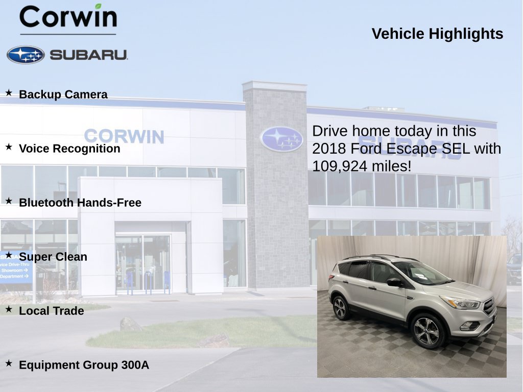 Used 2018 Ford Escape SEL w/ Ford Safe & Smart Package AWD/4WD image 6