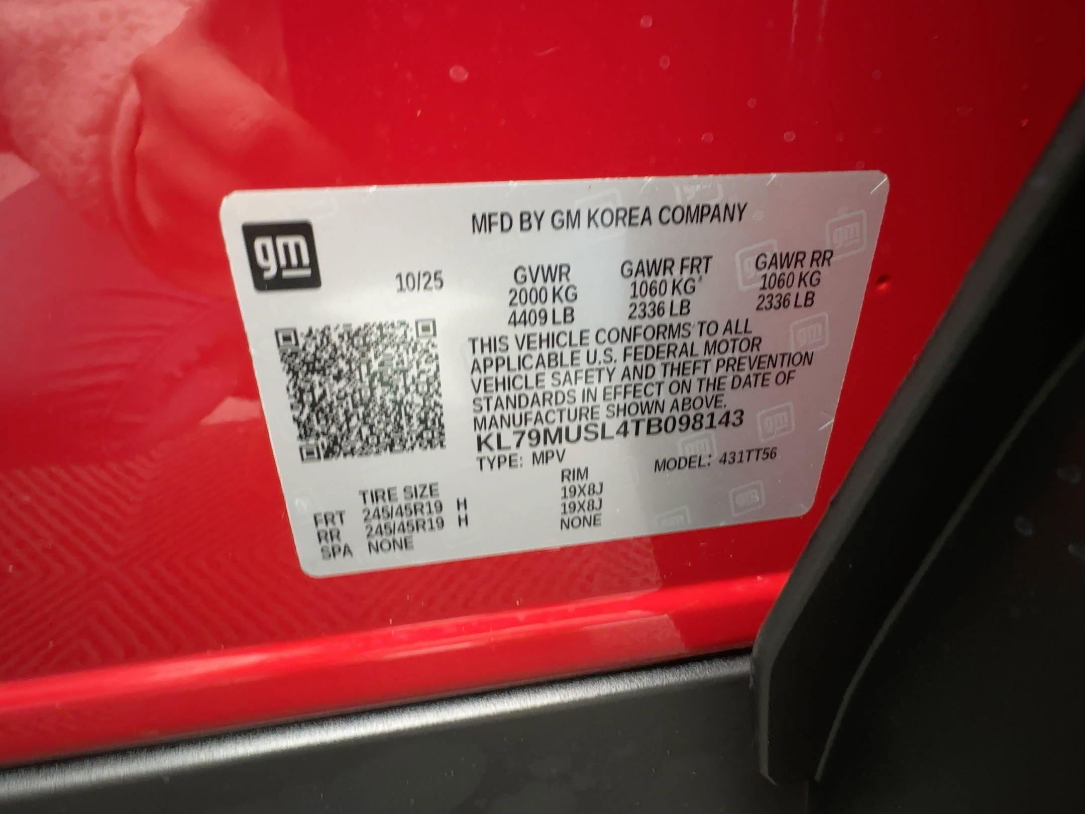 New 2026 Chevrolet TrailBlazer RS w/ Convenience Package image 20