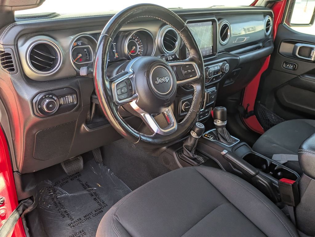 Used 2022 Jeep Wrangler Unlimited Sahara w/ Cold Weather Group AWD/4WD image 14