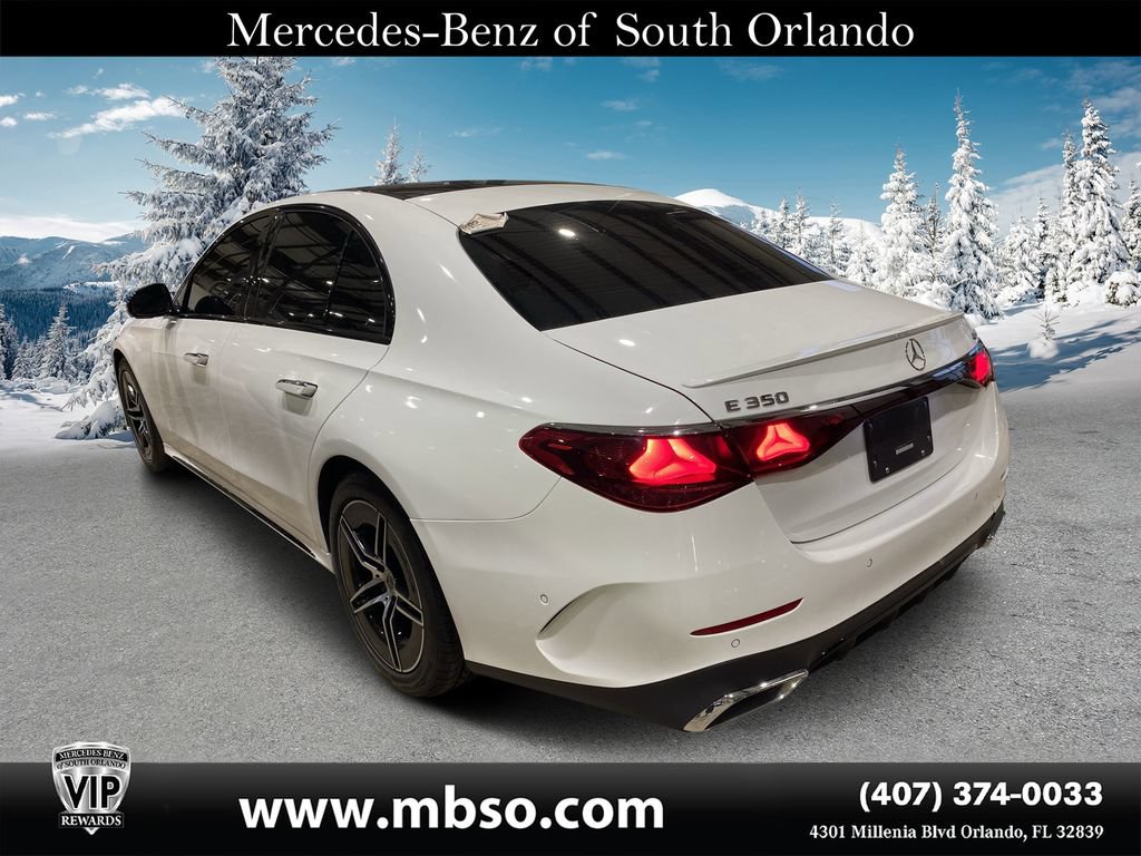 Used 2025 Mercedes-Benz E 350 4MATIC Sedan w/ MBUS Superscreen Package image 17