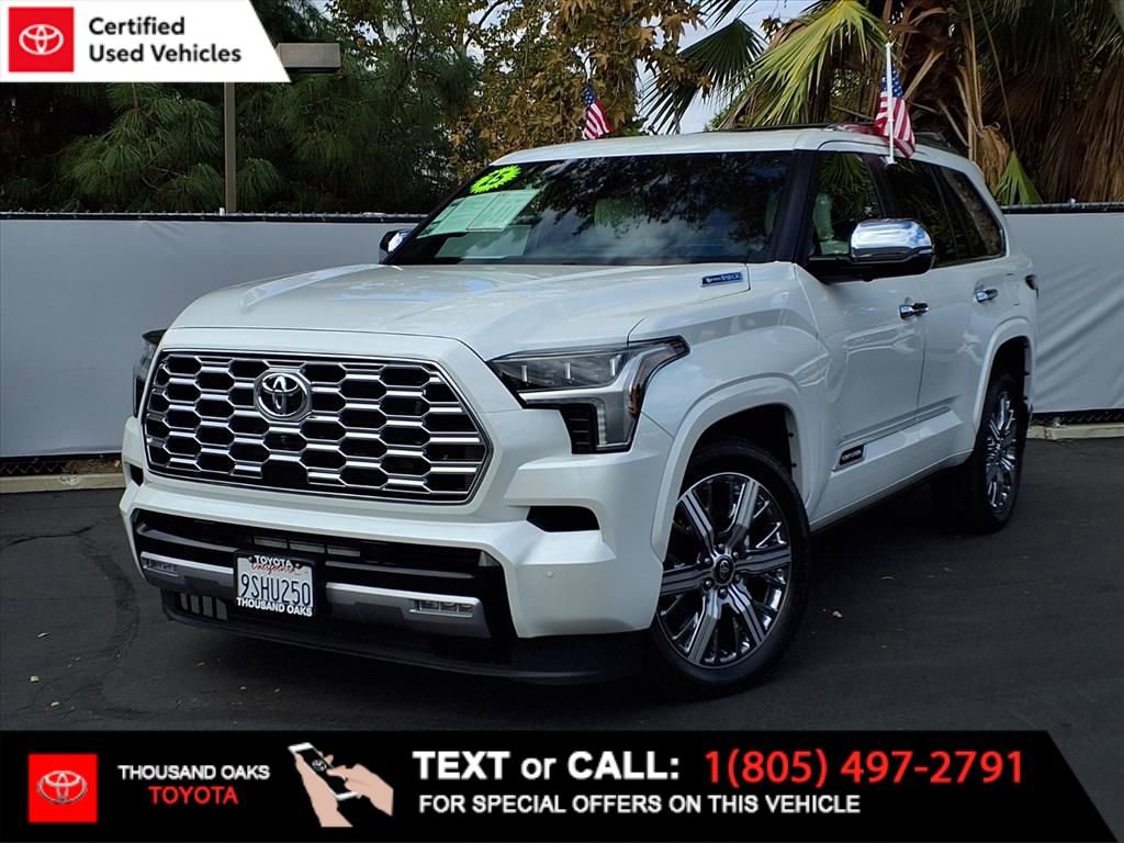 Certified 2025 Toyota Sequoia Capstone image 1