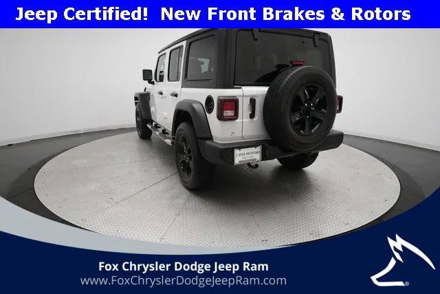 Certified 2022 Jeep Wrangler Unlimited Sport image 33