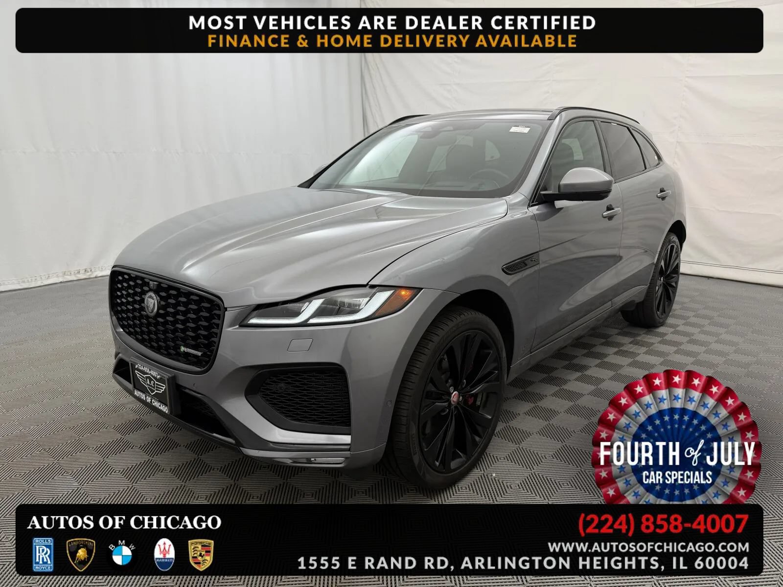 Used 2021 Jaguar F-PACE R-Dynamic S AWD/4WD image 1