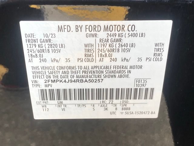 Used 2024 Ford Edge SEL AWD/4WD image 37