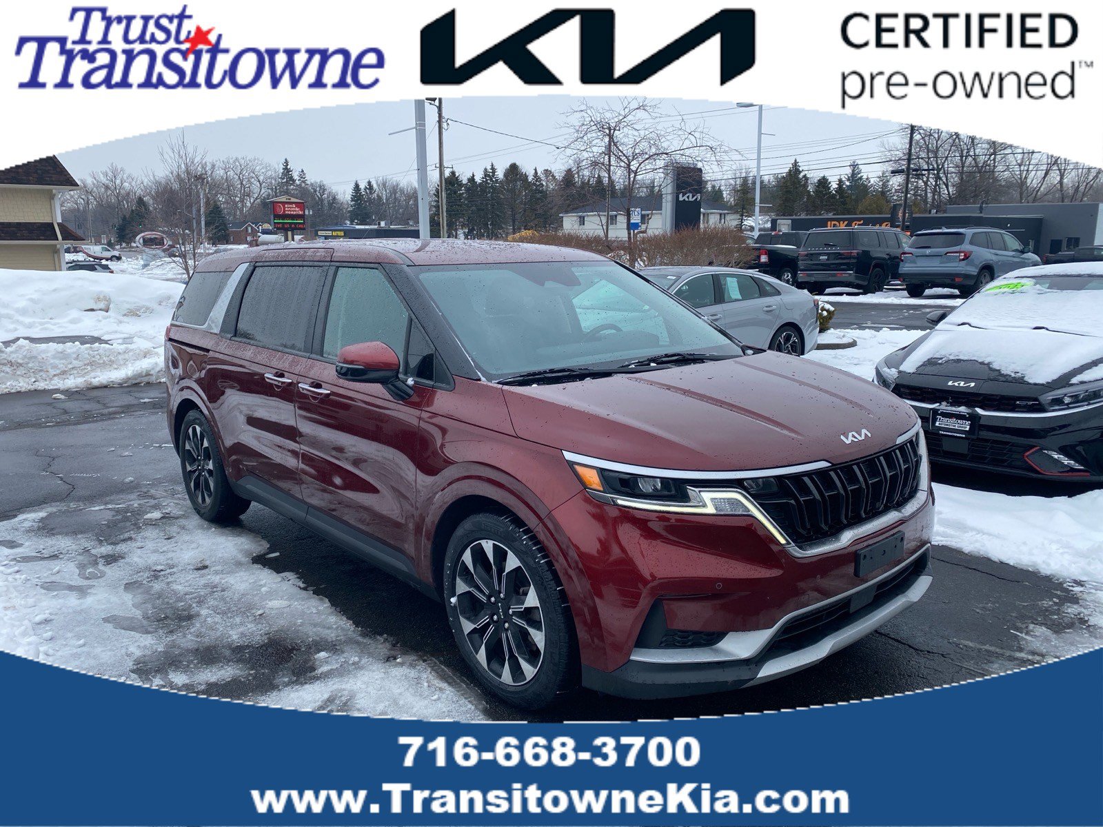 Certified 2024 Kia Carnival EX