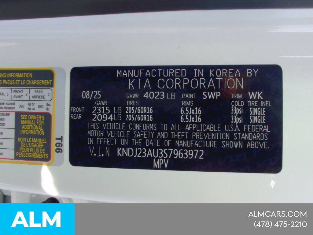 Used 2025 Kia Soul LX w/ LX Technology Package FWD image 44