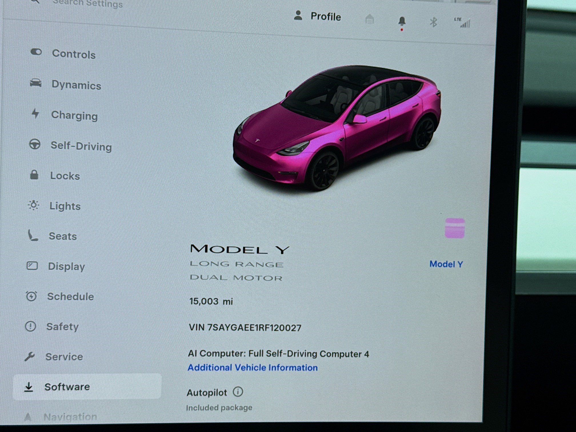 Used 2024 Tesla Model Y Long Range image 8