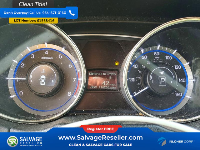 Used 2011 Hyundai Sonata Limited w/ Navigation Pkg 5 FWD image 12
