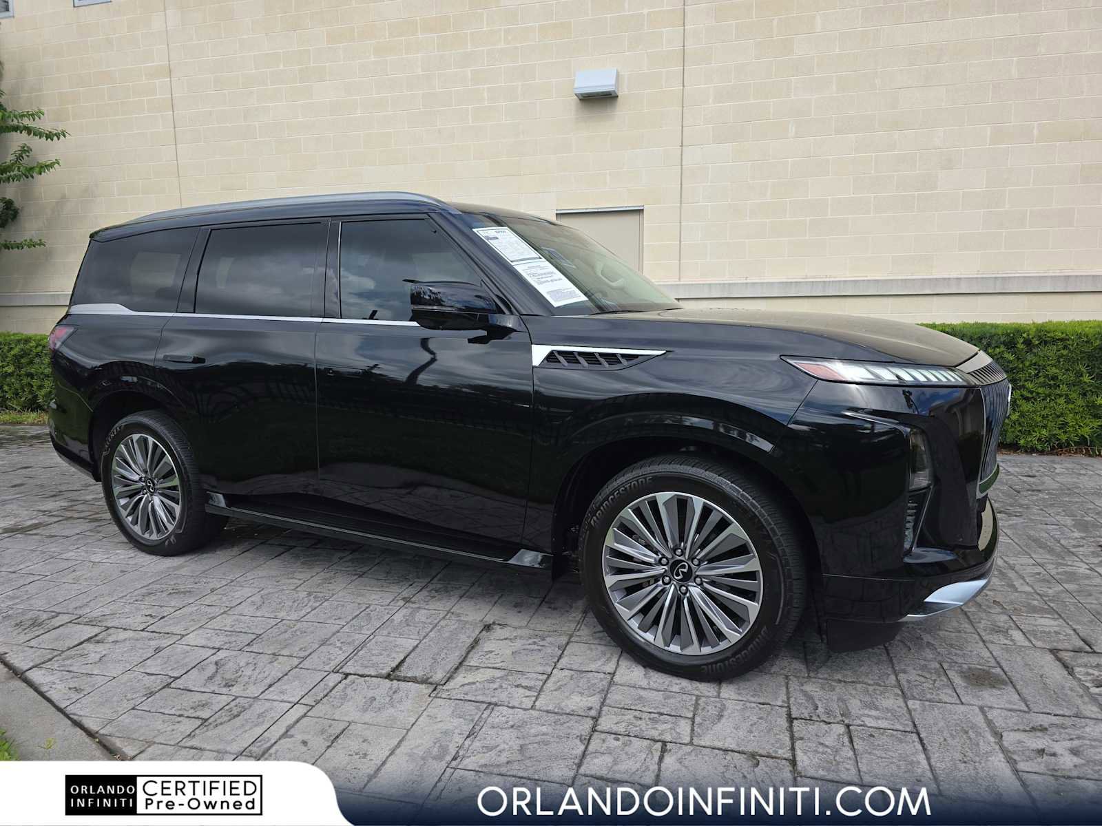 Certified 2025 INFINITI QX80 Sensory