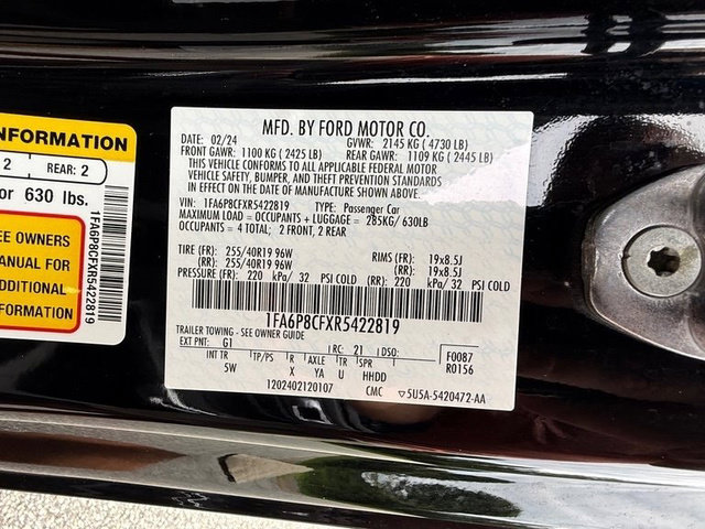 Used 2024 Ford Mustang GT Premium RWD image 27