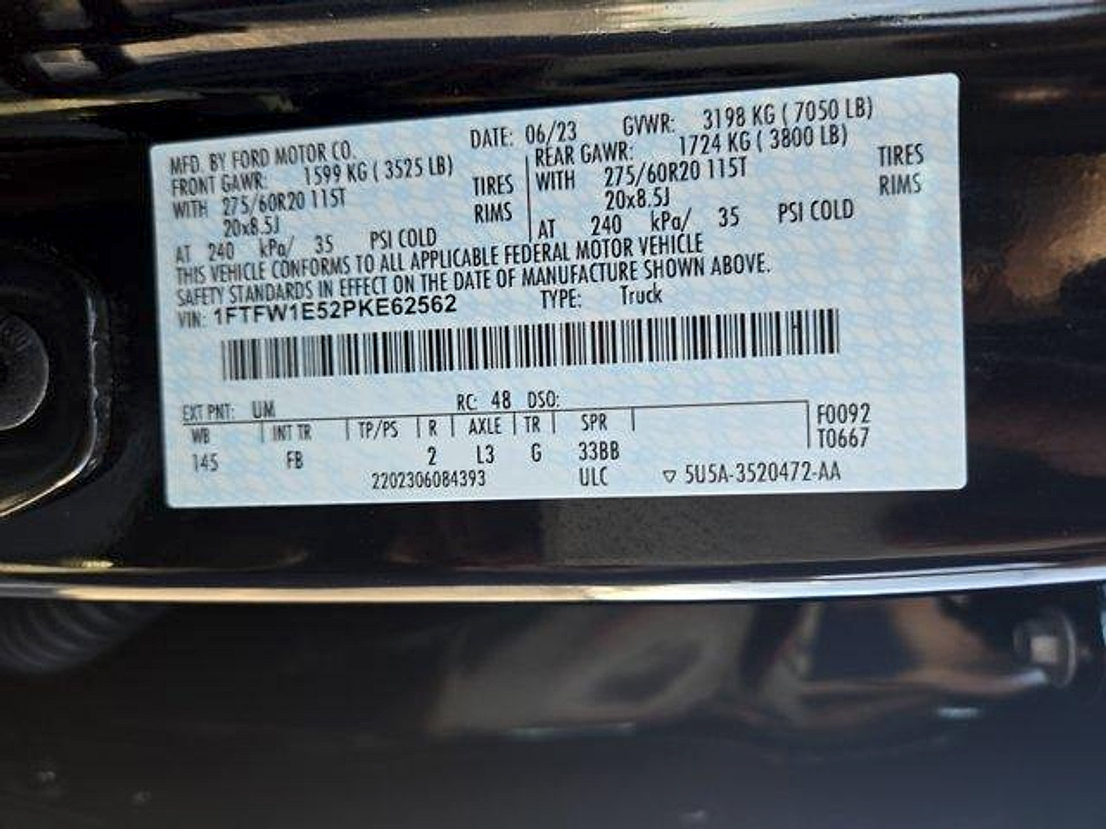 Certified 2023 Ford F150 XLT w/ Equipment Group 302A High AWD/4WD image 28