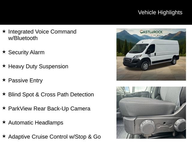 Used 2024 RAM ProMaster 2500 w/ Quick Order Package 22H SLT+ image 15