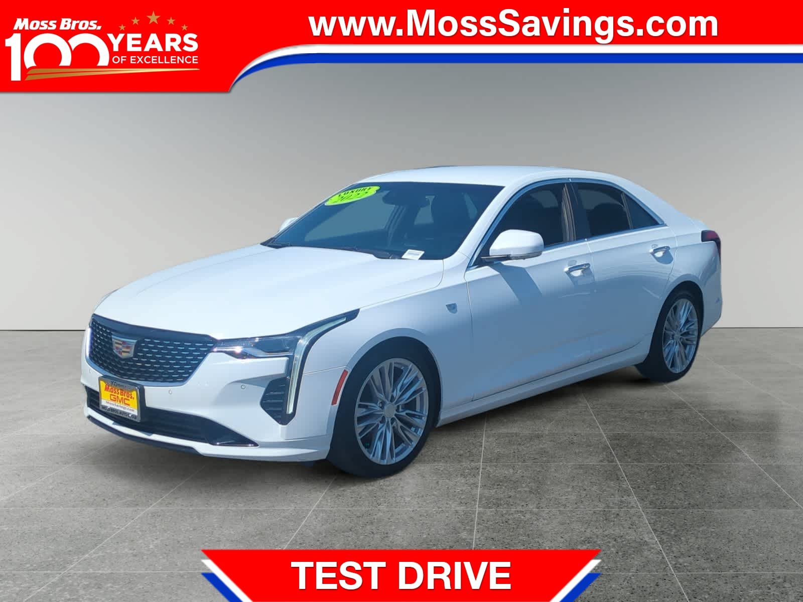 Used 2022 Cadillac CT4 Premium Luxury w/ Climate Package RWD video 1
