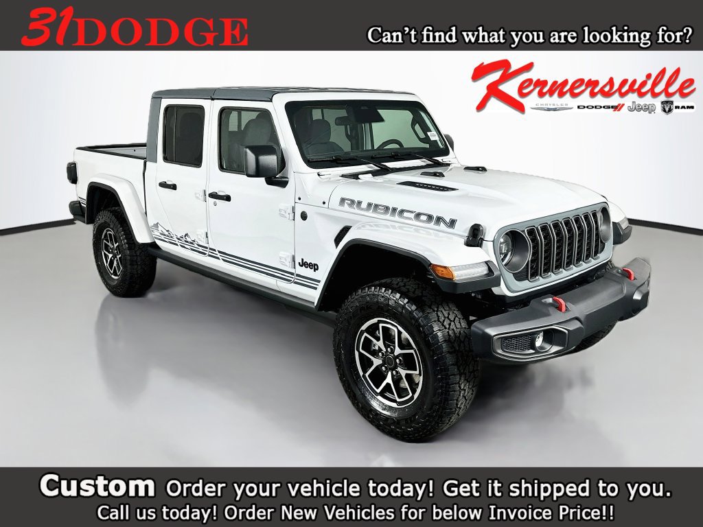 New 2026 Jeep Gladiator Rubicon w/ Rockslide Package