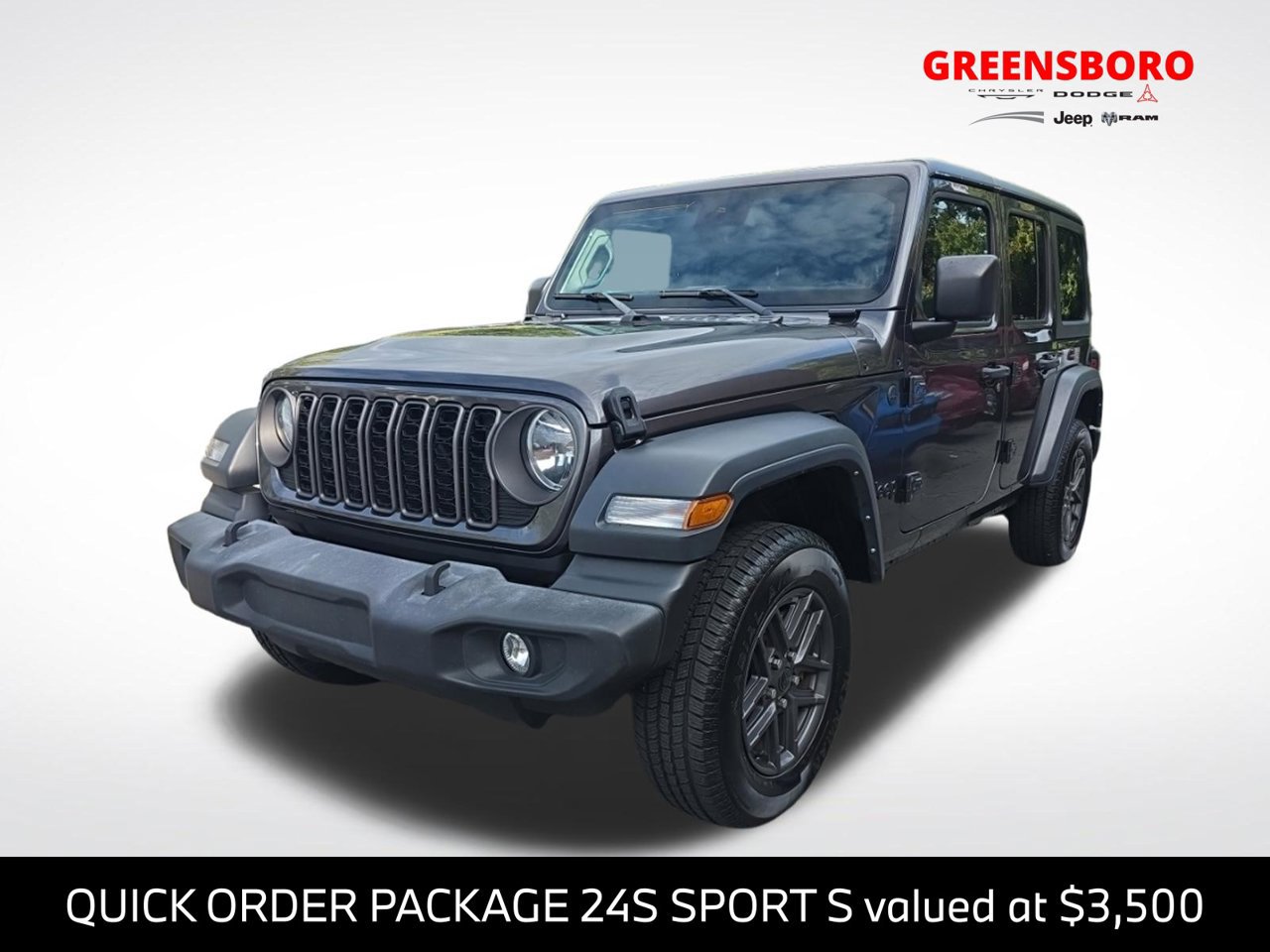 Used 2024 Jeep Wrangler Unlimited Sport